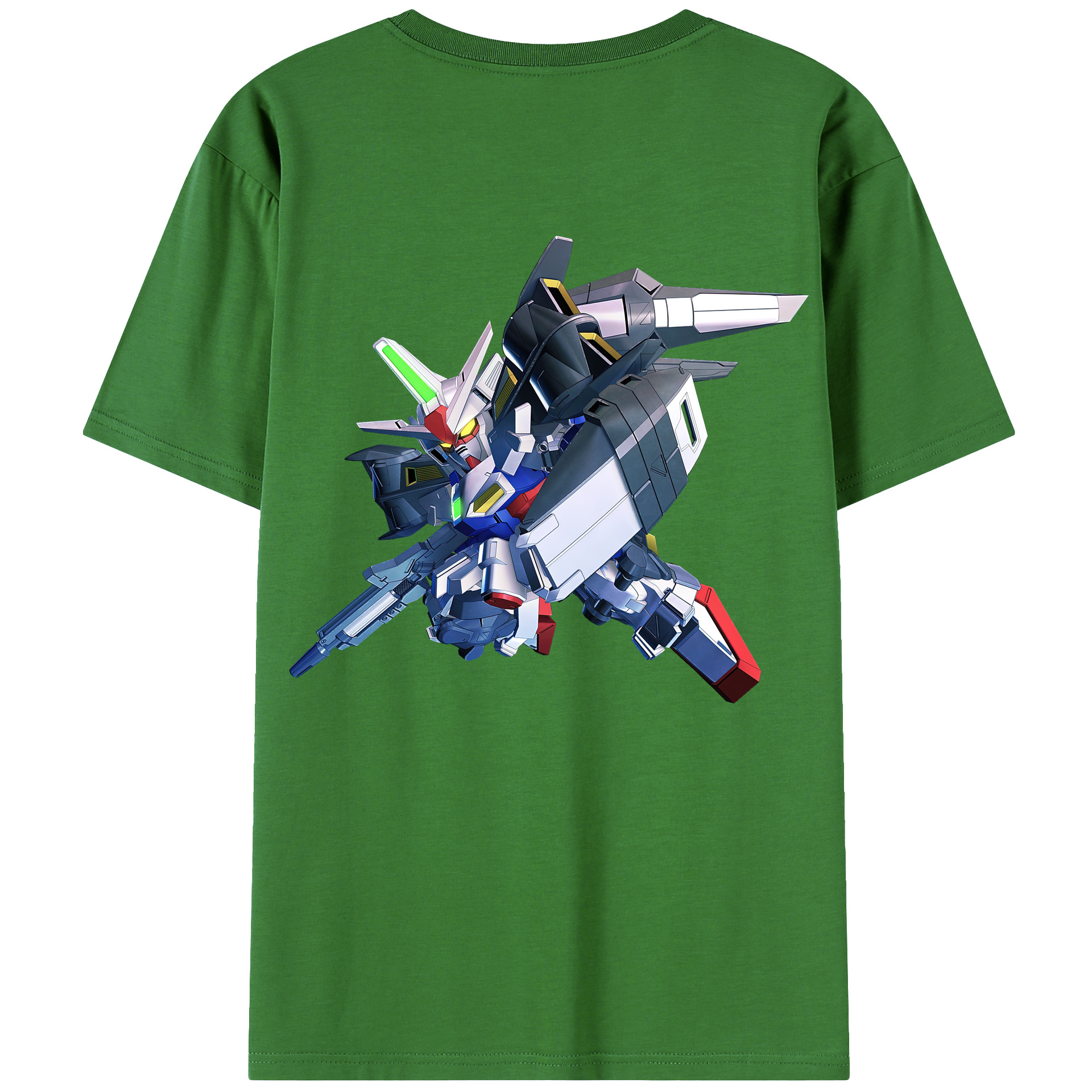 （画像用） 機動戦士ガンダム Mobile Suit Gundam レディース半袖Tシャツ(バックプリント)